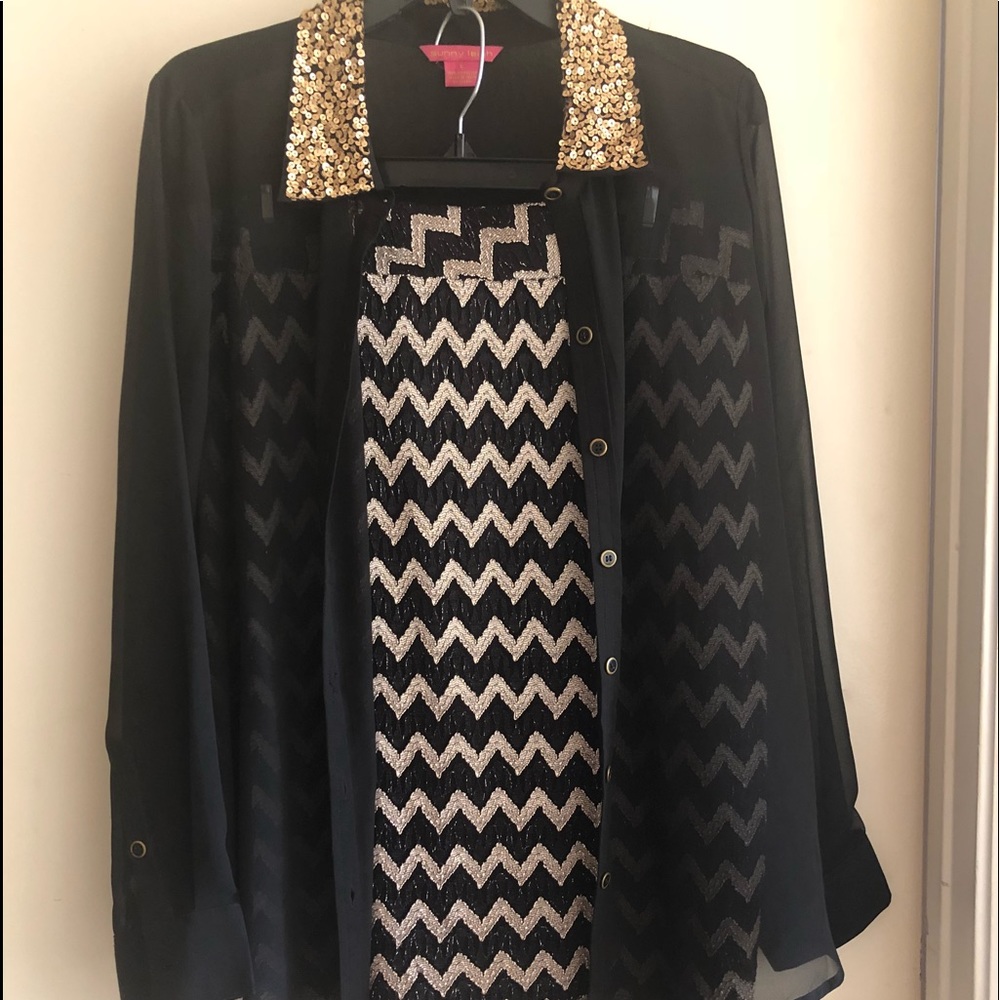 2 Piece Skirt & Blouse